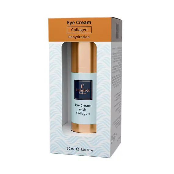 Колагеновий крем для шкіри навколо очей Famirel Collagen Rehydration Eye Cream, 30 мл, изображение 2