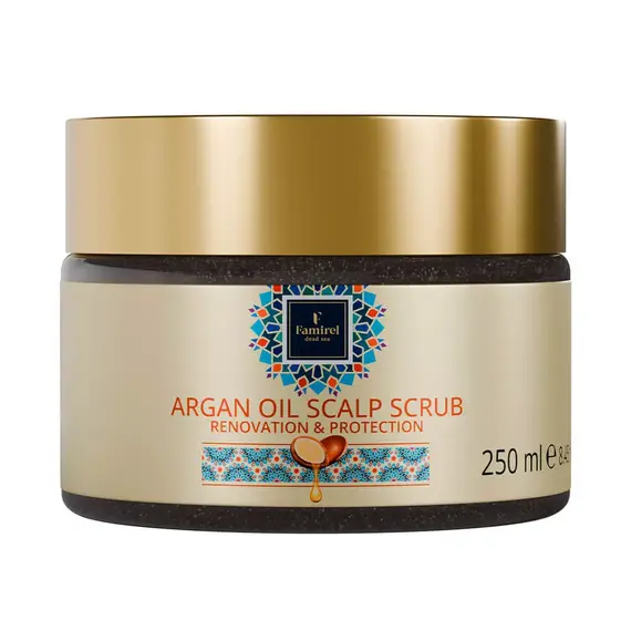 Скраб для шкіри голови з аргановою олією Famirel Argan Oil Scalp Scrub, 250 мл