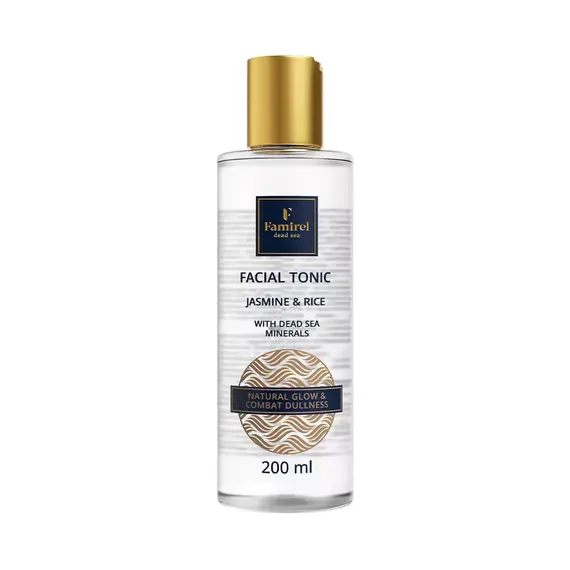 Тоник для лица с экстрактом жасмина и рисовой водой Famirel Facial Tonic, 200 мл