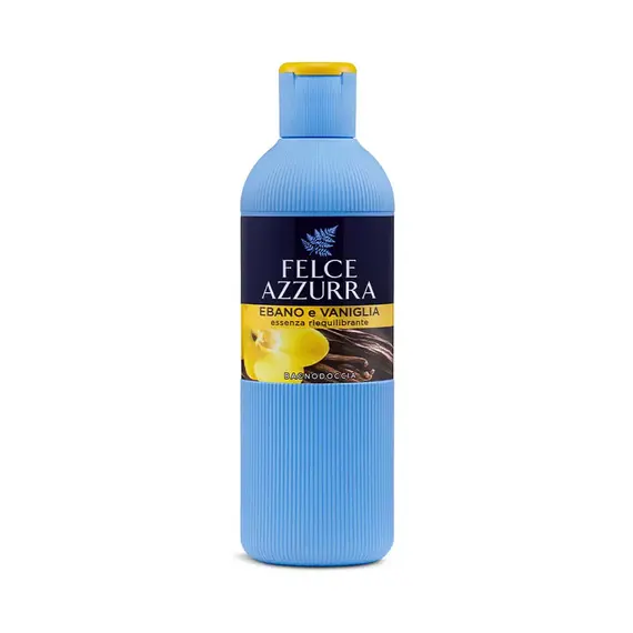 Гель для душу Felce Azzurra Ebony & Vanilla Чорне дерево і ваніль, 650 мл (8001280068102)