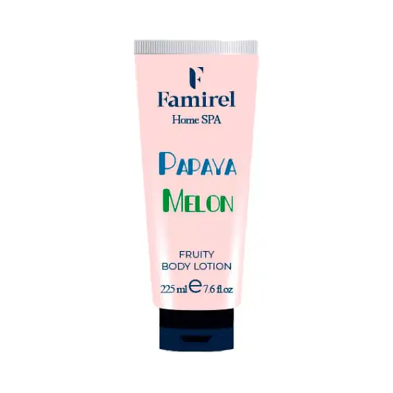 Лосьйон для тіла "Melon & Papaya" Famirel Home Spa Body Lotion, 225 мл, изображение 2