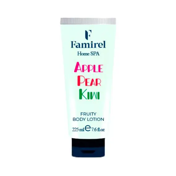 Лосьйон для тіла "Kiwi & Pear & Apple" Famirel Home Spa Body Lotion, 225 мл, изображение 2