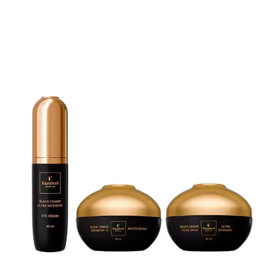 Famirel Black Caviar — денне зволоження та відновлення молодості (086370, 086387, 086400)