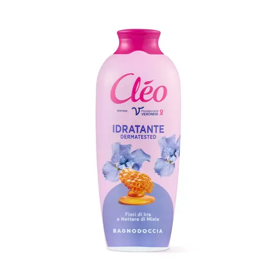 Гель для душу Cleo Квіти ірису та медовий нектар, 750 мл (8001280012716)