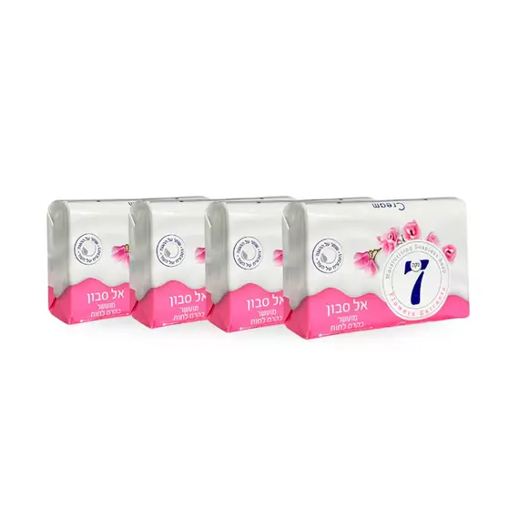 Тверде мило NECA 7 квіткове Cream 4*100 г (7290011115159), изображение 2