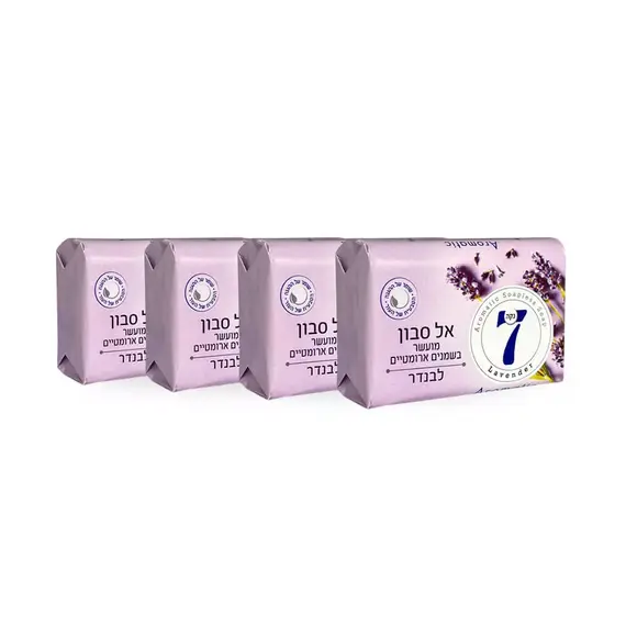 Тверде мило NECA 7 фіолетове Лаванда Aromatic 4*100 г (7290011115265), изображение 2