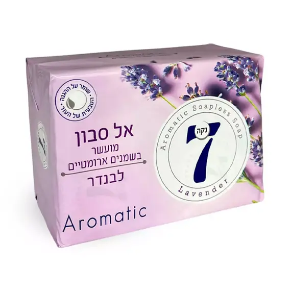 Тверде мило NECA 7 фіолетове Лаванда Aromatic 4*100 г (7290011115265)