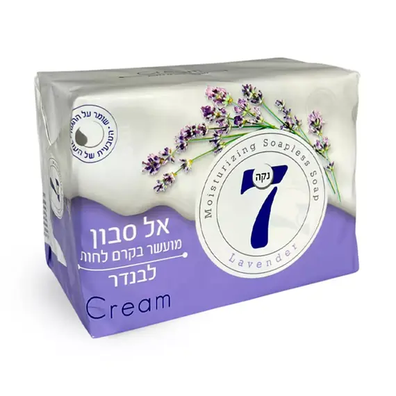 Тверде мило NECA 7 Лаванда Cream 4*100 г (7290011115296)