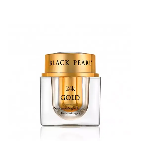 Нічний крем Sea of Spa Black Pearl із золотом 24 карати, 50 мл (7290015070126)