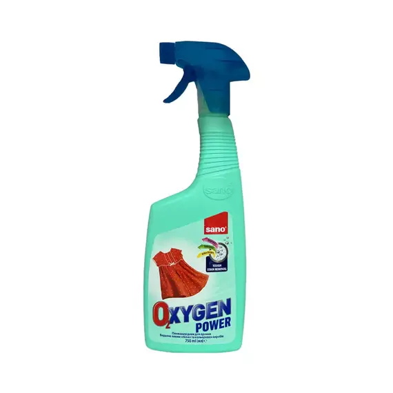 Плямовивідник Sano Oxygen для прання, 750 мл (7290005430602)
