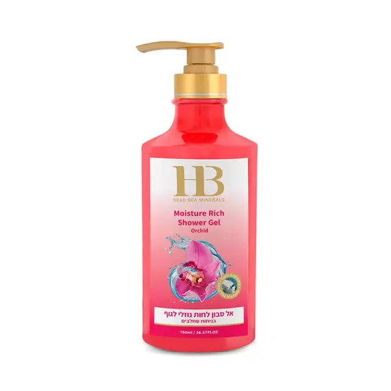 Крем-гель для душу Health and Beauty Орхідея, 780 мл (7290014043640)