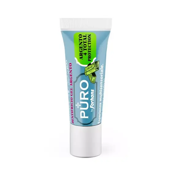 Гелева Зубна паста PURO Travel Size Повний захист, 12 мл (8002185074137)
