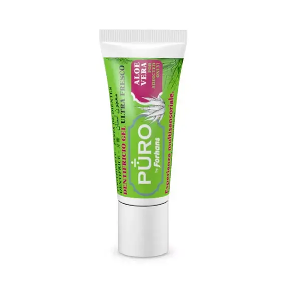 Зубна паста PURO Travel Size Алое Вера, 12 мл (8002185074397)