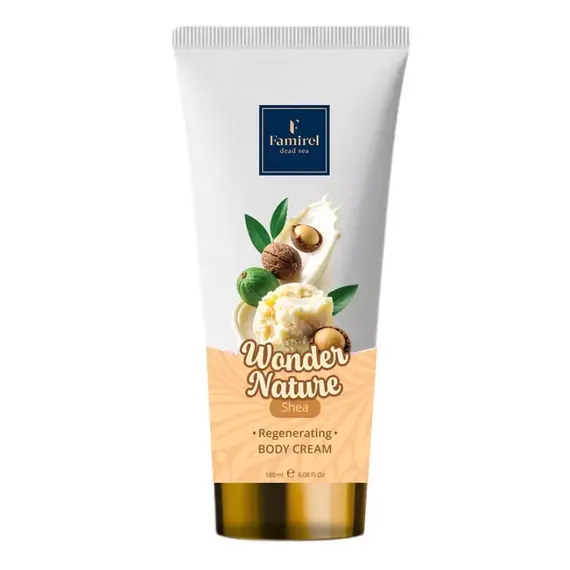 Крем для тіла Famirel Wonder Nature з олією Ши Регенерація, 180 мл (7290114086134), изображение 2
