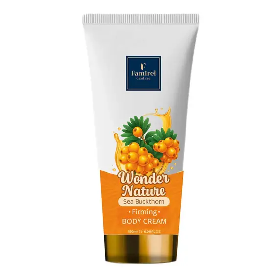 Крем для тіла Famirel Wonder Nature Обліпиха Зміцнення, 180 мл (7290114086158), изображение 2