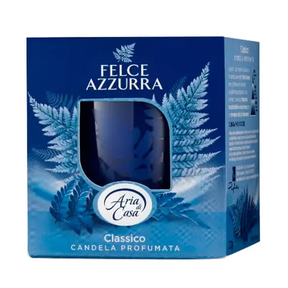 Класична ароматична свічка Felce Azzurra Candela Classico, 120 г (8001280032578)