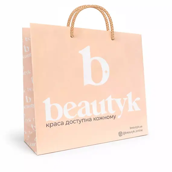Пакет подарунковий паперовий BEAUTYK - 30 х 27 х 10 (163013)