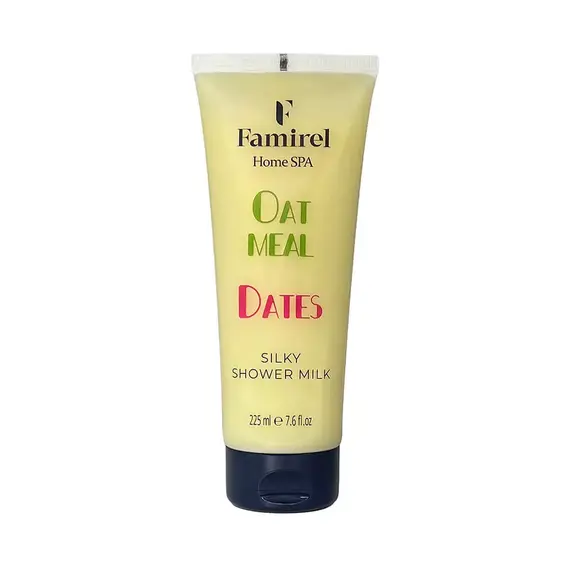 Молочко для душу "Oatmeal & Dates" Famirel Home Spa Shower Milk, 225 мл