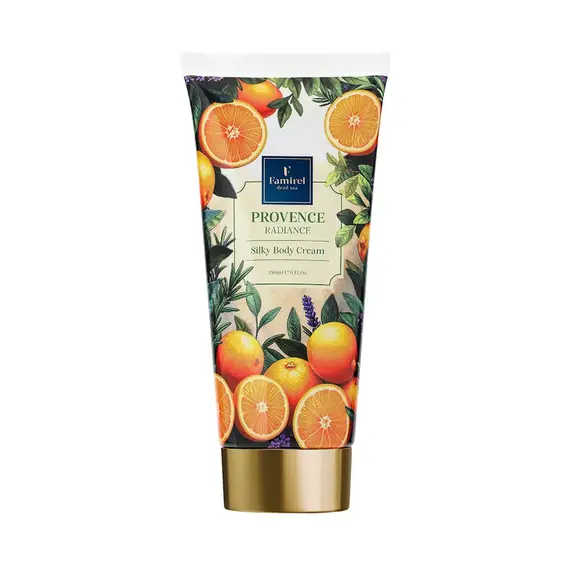 Шовковистий крем для тіла Famirel Provence Radiance Silky Body Cream, 180 мл (7290114087285), изображение 2
